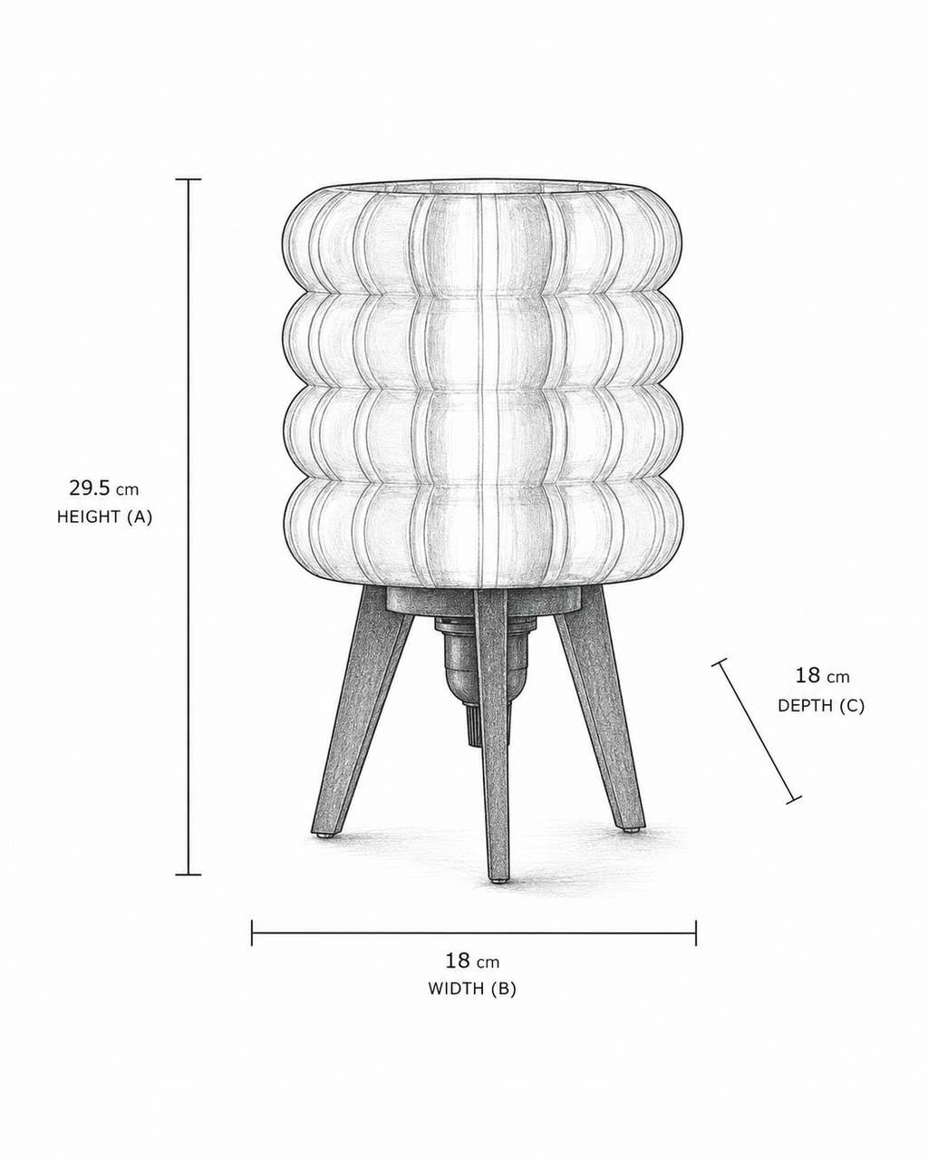 RIPPLE  - Table Lamp