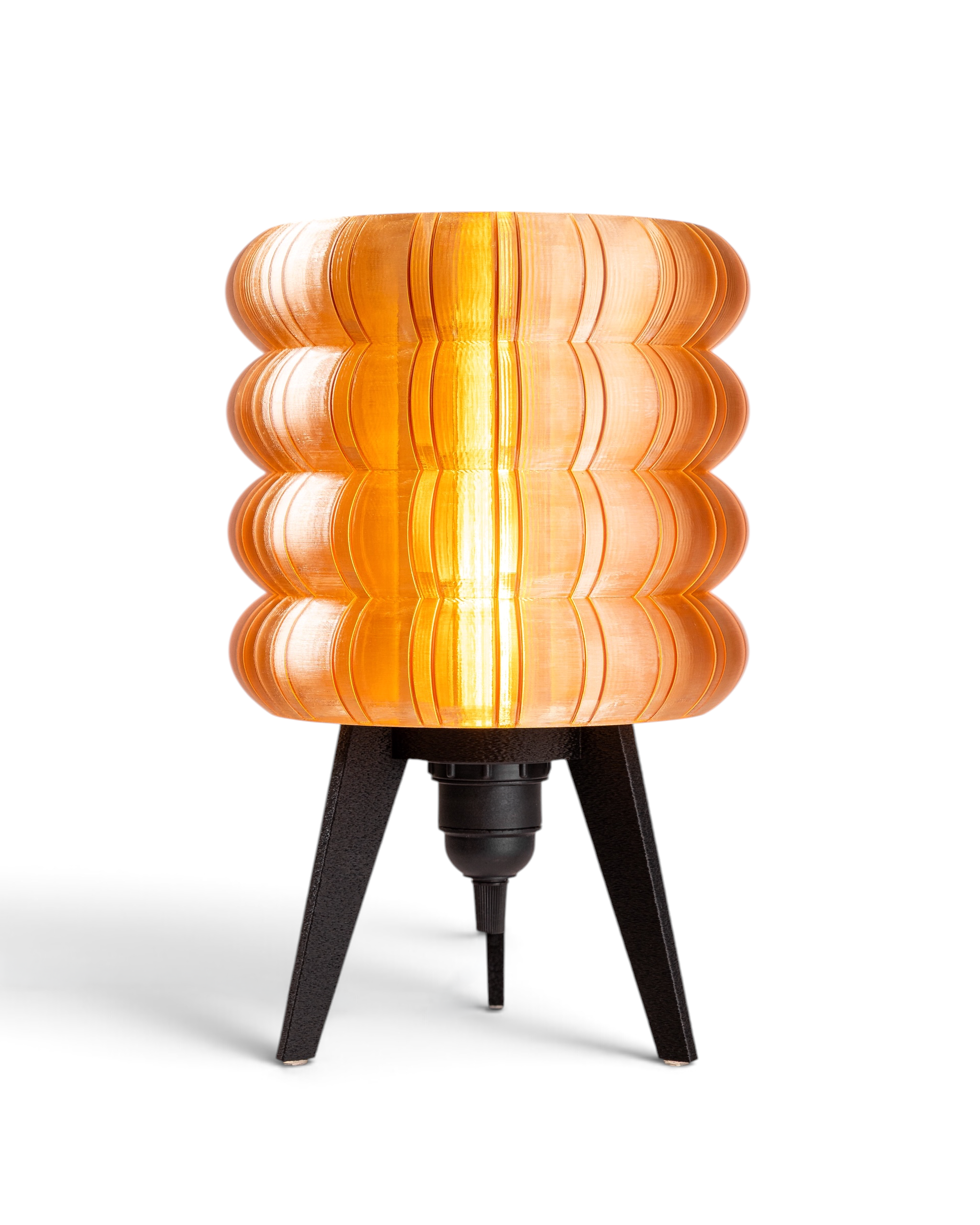 RIPPLE BROWN  - Table Lamp