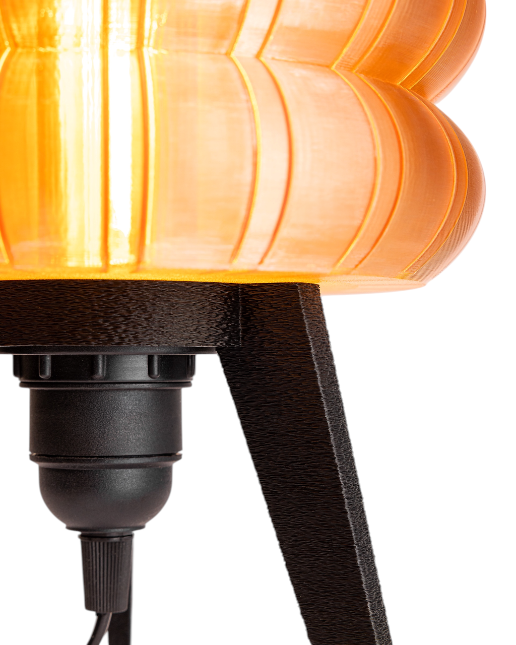 RIPPLE BROWN  - Table Lamp