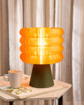 ECHO Orange & Dark Green - Table Lamp