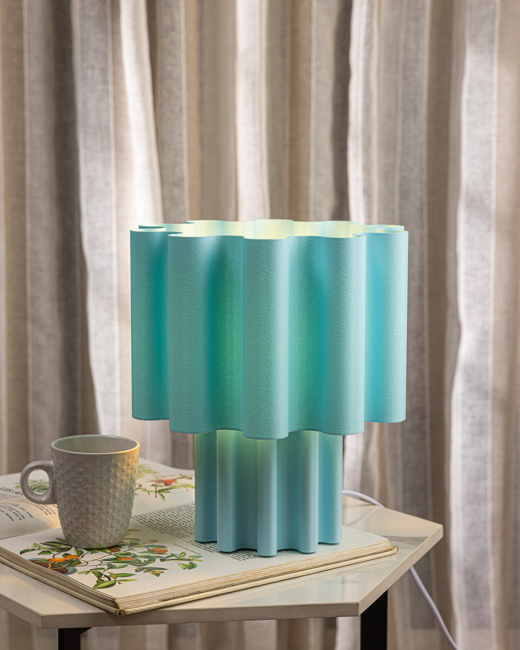 FOLD BABY BLUE - Table Lamp