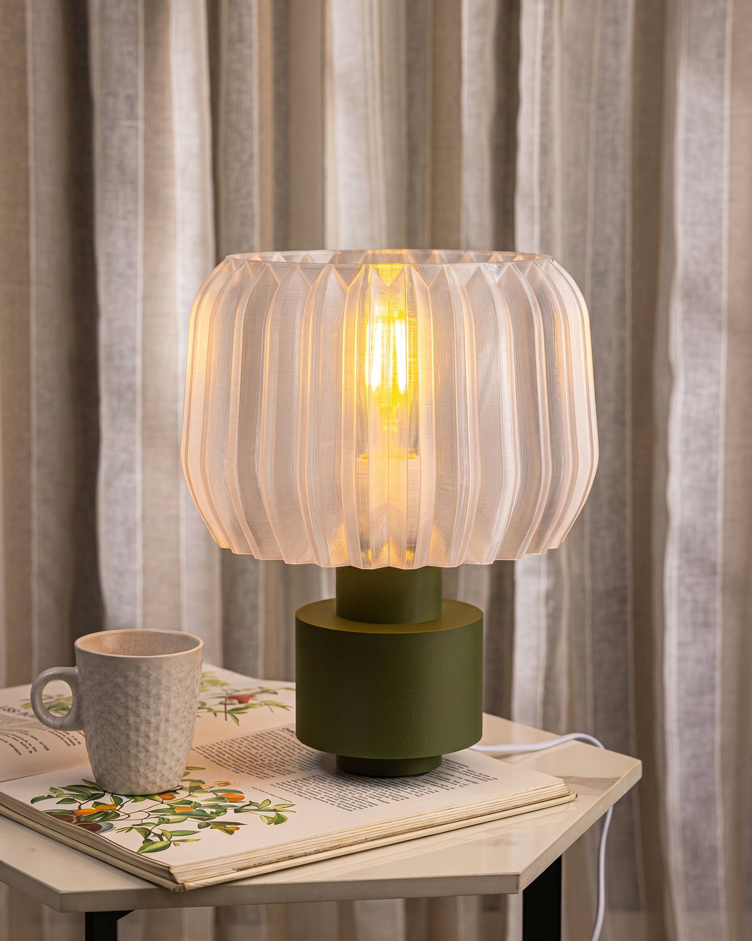 CLAIR DARK GREEN - Table Lamp