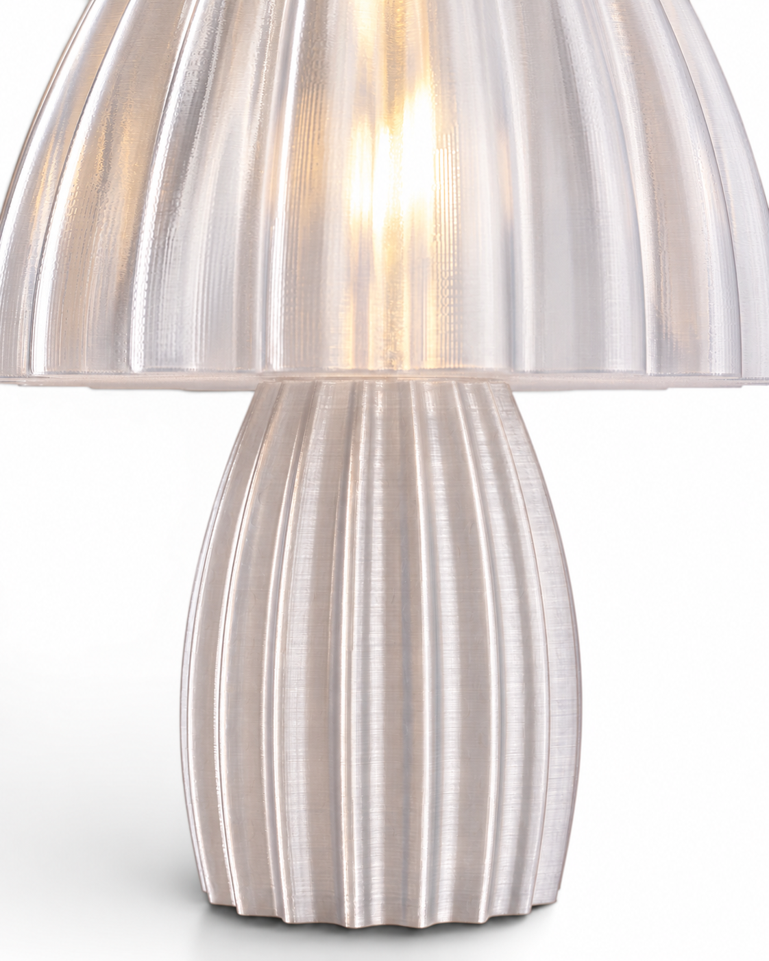 Jellyfish Clear table lamp base view
