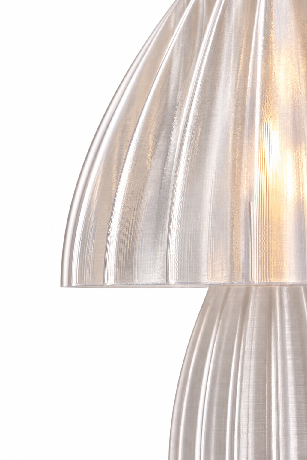 Jellyfish Clear table lamp shade view