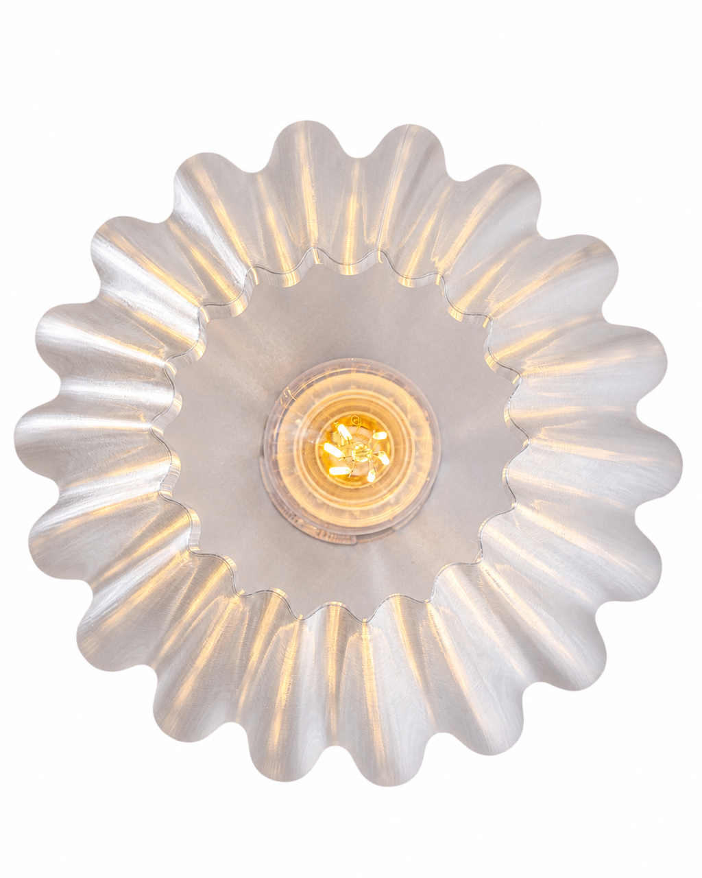 Jellyfish Clear table lamp top view