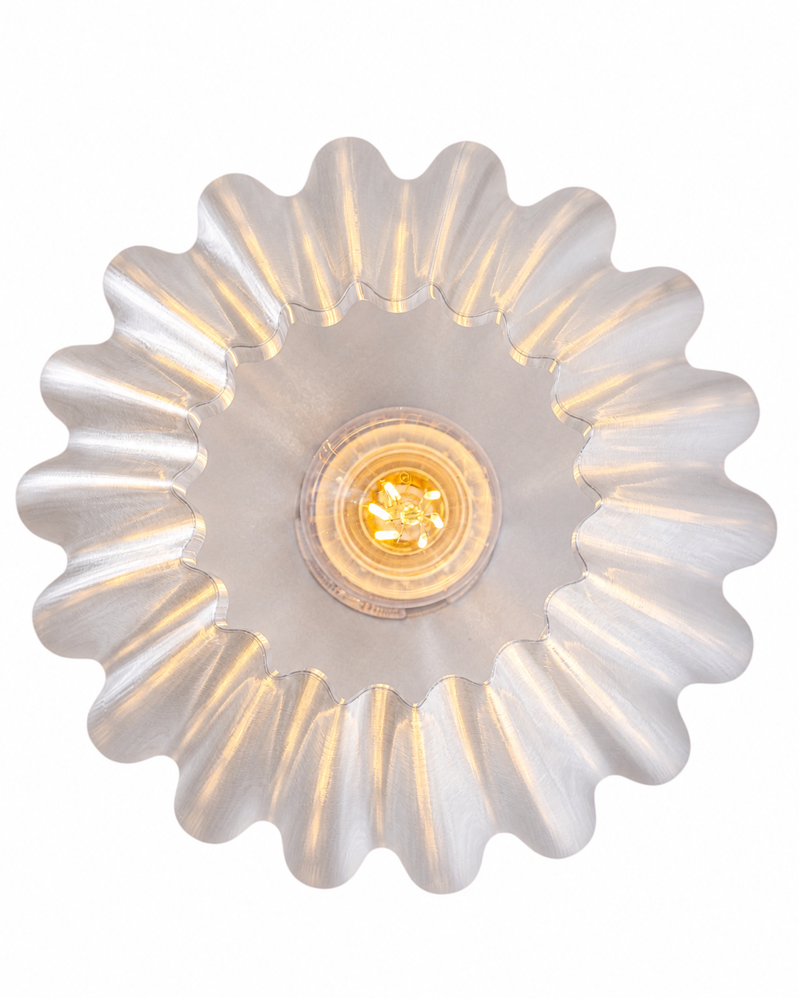 Jellyfish Clear table lamp top view